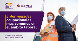 Enfermedades Ocupacionales más comunes en el ámbito laboral del 2024